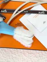 Load image into Gallery viewer, Hermès 2025 Milo & Mouton Budy Bag Charm - Ecru/Céleste/Craie