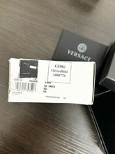 Load image into Gallery viewer, VERSACE Virtus Chain Drop Earrings in Gold