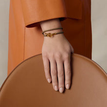 Load image into Gallery viewer, ✨BRAND NEW✨2025 Hermes Glenan Double Tour Bracelet / Étoupe / Size T2
