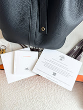 Load image into Gallery viewer, Hermes 2025 Sac Picotin Lock 26 Clemence - Noir / GHW