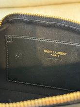 Load image into Gallery viewer, SAINT LAURENT 2024 Cassandre Matelassé Carré Pouch on Chain / Black
