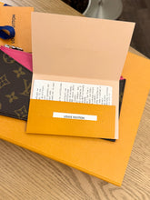 Load image into Gallery viewer, LOUIS VUITTON 2024 Monogram Canvas Zippy Coin Purse in Pondichery Pink