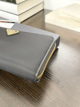 Load image into Gallery viewer, PRADA Prada Tessuto Nylon Zip Around Wallet in Black