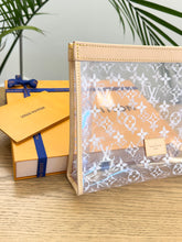 Load image into Gallery viewer, LOUIS VUITTON 2024 Monogram Canvas Translucent Toiletry Pouch 26