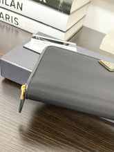 Load image into Gallery viewer, PRADA Prada Tessuto Nylon Zip Around Wallet in Black