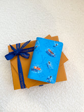 Load image into Gallery viewer, LOUIS VUITTON Pool Blue Monogram Heritage Pocket Organizer / Blue lagoon