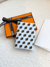 Load image into Gallery viewer, HERMES 2025 Calvi Duo Suitcase "Valises" Printed Swift Leather / Bleu Brume