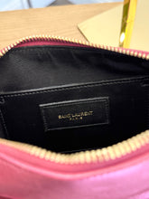 Load image into Gallery viewer, SAINT LAURENT Metallic Pink Mini Duffle Bag