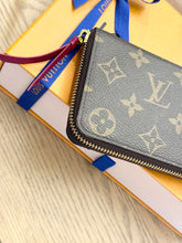 Load image into Gallery viewer, LOUIS VUITTON Clémence Monogram Zippy Wallet in Fuchsia