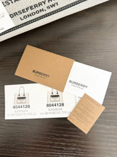 Load image into Gallery viewer, BURBERRY Medium Horseferry Canvas Tote - Grey