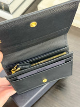 Load image into Gallery viewer, PRADA Small Saffiano Leather Wallet in Black