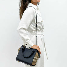 Load image into Gallery viewer, BURBERRY Mini Banwell Tote Bag in Black