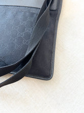 Load image into Gallery viewer, GUCCI Unisex GG Monogram Messenger Crossbody Bag / Black