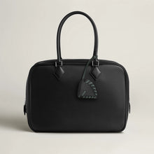 Load image into Gallery viewer, HERMES 2025 Epsom Leather Cheval Tresse Horse Charm - Noir / Vert Mangrove