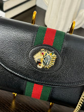Load image into Gallery viewer, ▪️SOLD▪️GUCCI Mini Rajah Chain Crossbody Bag in Black