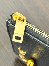 Load image into Gallery viewer, SAINT LAURENT Tiny Monogram Ziptop Card Case in Smooth Leather