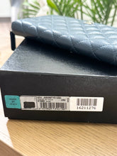 Load image into Gallery viewer, CHANEL Classic Metallic Grained Calfskin Long Zipped Wallet - Blue