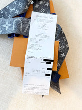 Load image into Gallery viewer, 🩶 BRAND NEW! LOUIS VUITTON 2025 Monogram Infinity Denim BB Bandeau / Grey