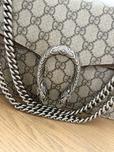 Load image into Gallery viewer, GUCCI GG Supreme Dionysus Small Shoulder Bag in Beige