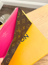 Load image into Gallery viewer, LOUIS VUITTON 2024 Monogram Canvas Zippy Coin Purse in Pondichery Pink