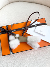 Load image into Gallery viewer, Hermès 2025 Milo & Mouton Budy Bag Charm - Ecru/Beige Marfa/Terre