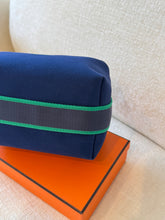 Load image into Gallery viewer, HERMÉS Bride-a-Brac PM Case / Marine Blue