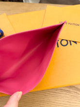Load image into Gallery viewer, LOUIS VUITTON 2024 Canvas Credit Card Holder in Pondichery Pink