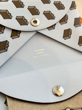 Load image into Gallery viewer, HERMES 2025 Calvi Duo Suitcase "Valises" Printed Swift Leather / Bleu Brume