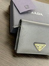 Load image into Gallery viewer, PRADA Small Saffiano Leather Wallet in Black