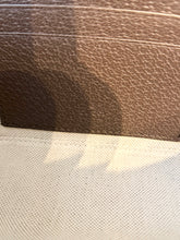 Load image into Gallery viewer, ✨NEW✨GUCCI Ophidia Leather-Trimmed Coated-Canvas Small Vanity Bag / Beige