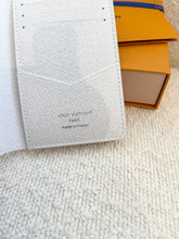 Load image into Gallery viewer, LOUIS VUITTON Colored Monogram Pocket Organizer / Ski White