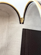 Load image into Gallery viewer, ✨NEW✨GUCCI Ophidia Leather-Trimmed Coated-Canvas Small Vanity Bag / Beige