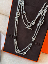 Load image into Gallery viewer, ✨NEW✨2025 Hermes Farandole Long Necklace 160 / Silver