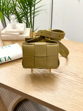 Load image into Gallery viewer, BOTTEGA VENETA Candy Cassette Crossbody Bag in Brown
