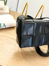 Load image into Gallery viewer, BOTTEGA VENETA Candy Cassette Mini Crossbody Bag in Black