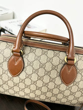 Load image into Gallery viewer, ▪️SOLD▪️GUCCI GG Supreme Canvas Small Boston Bag in Beige/Brown