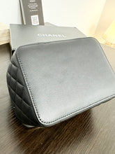 Load image into Gallery viewer, ▪️SOLD▪️CHANEL Caviar Quilted Jewelry Vanity Bag in Black Leather
