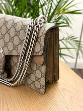 Load image into Gallery viewer, GUCCI GG Supreme Dionysus Small Shoulder Bag in Beige