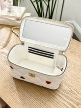Load image into Gallery viewer, CHANEL 2023 Coco Casino Vanity With Chain Crossbody Bag in White