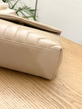 Load image into Gallery viewer, SAINT LAURENT 2023 Loulou Small Quilted Leather Shoulder Bag in Brown