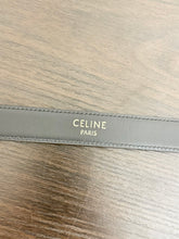 Load image into Gallery viewer, CELINE Women’s Medium Western Taurillon Leather Belt in Black - 80cm