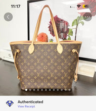 Load image into Gallery viewer, LOUIS VUITTON 2022 Monogram Neverfull MM Tote in Pivoine Pink