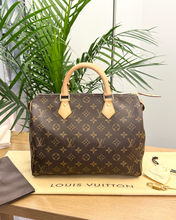 Load image into Gallery viewer, LOUIS VUITTON Monogram Speedy 30 Satchel Bag