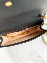 Load image into Gallery viewer, Gucci Sylvie Super Mini Chain Crossbody Bag - Black