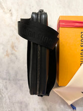 Load image into Gallery viewer, LOUIS VUITTON Calfskin Monogram Shadow Duo Messenger In Black
