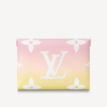 Load image into Gallery viewer, LOUIS VUITTON 2021 Monogram LIMITED EDITION Summer Collection Large Pochette Kirigami Pouch