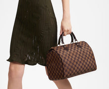 Load image into Gallery viewer, LOUIS VUITTON Damier Ebene Speedy 30 Satchel Bag