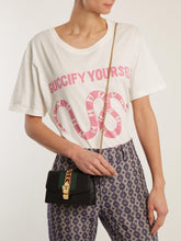Load image into Gallery viewer, Gucci Sylvie Super Mini Chain Crossbody Bag - Black