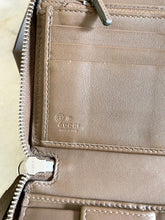 Load image into Gallery viewer, GUCCI Micro GG Guccissima XL Leather Zip Around Wallet in Dark Brown