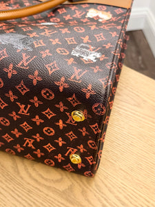 • LIMITED EDITION • LOUIS VUITTON Catogram City Steamer Cabas XXL Tote Bag